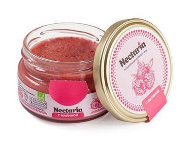 Взбитый мед с малиной Nectaria (130 г)