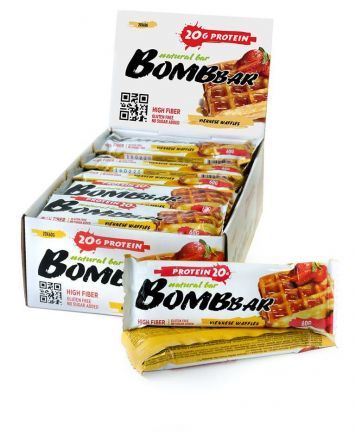 Батончик протеиновый &quot;Венские вафли&quot; BOMBBAR (60 г)