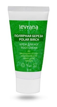 Крем для ног &quot;Полярная береза&quot; (50 мл), Levrana