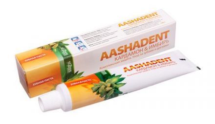 Зубная паста &quot;Кардамон-Имбирь&quot; AAsha Herbals