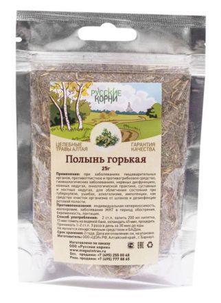 Полынь горькая трава РК (25 г)